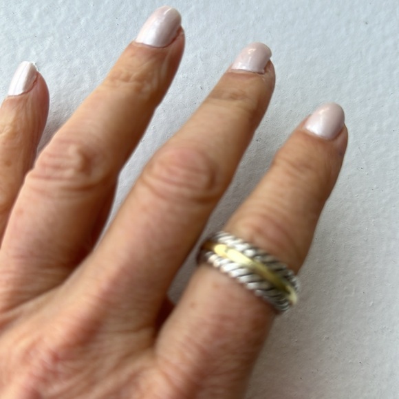 David Yurman men’s gold/silver band. Size 10 - Picture 3 of 3